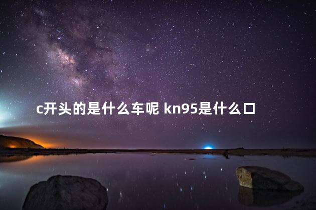 c开头的是什么车呢 kn95是什么口罩